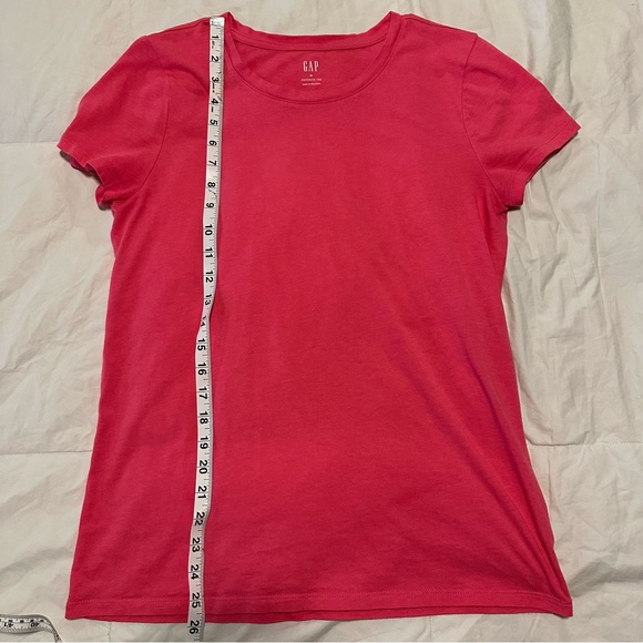 GAP Pink Fitted Short Sleeve Tee - Picture 4 of 4